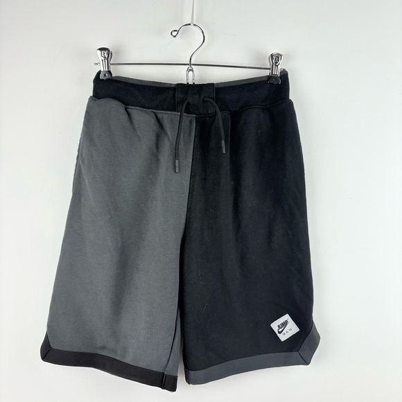 Nike Jordan Jumpman Classics French Terry Shorts Black Dark Gray Men's Small - Picture 4 of 5